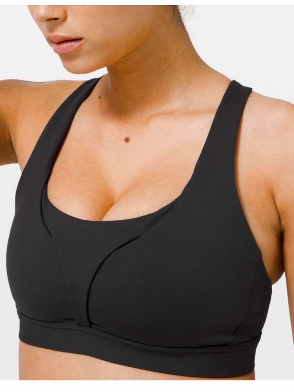 lululemon athletica Black Supportive Sports Bra